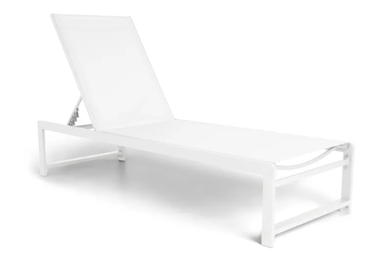 Sanna Solseng med Justerbar Ryggstøtte, Hvit