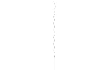 Spiralplantestøtter 20 stk 170 cm galvanisert stål - Hage - Utemiljø - Hagedekorasjon - Hagefigurer & hagepynt