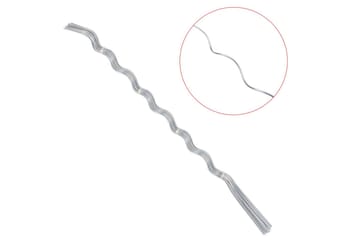 Spiralplantestøtter 20 stk 170 cm galvanisert stål - Hage - Utemiljø - Hagedekorasjon - Hagefigurer & hagepynt