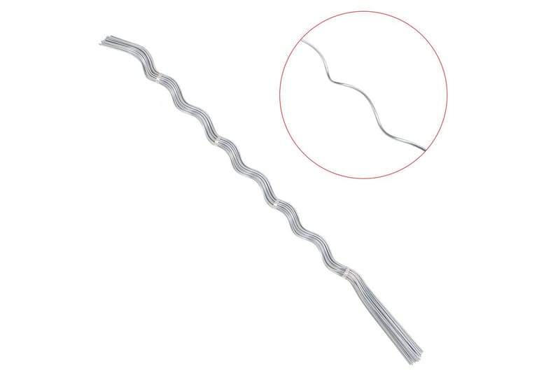 Spiralplantestøtter 50 stk 170 cm galvanisert stål - Hage - Utemiljø - Hagedekorasjon - Hagefigurer & hagepynt