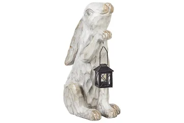 Trädgårdsfigur Beliani Gerland White - Hage - Utemiljø - Hagedekorasjon - Hagefigurer & hagepynt