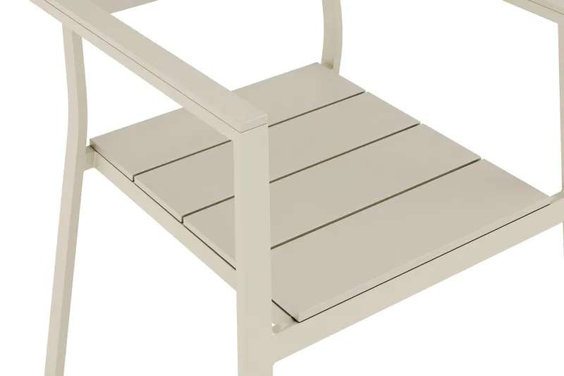 Tunis stablebar stol utendørs Aintwood - Beige - Hagemøbler - Balkong - Balkongmøbler - Balkongstoler