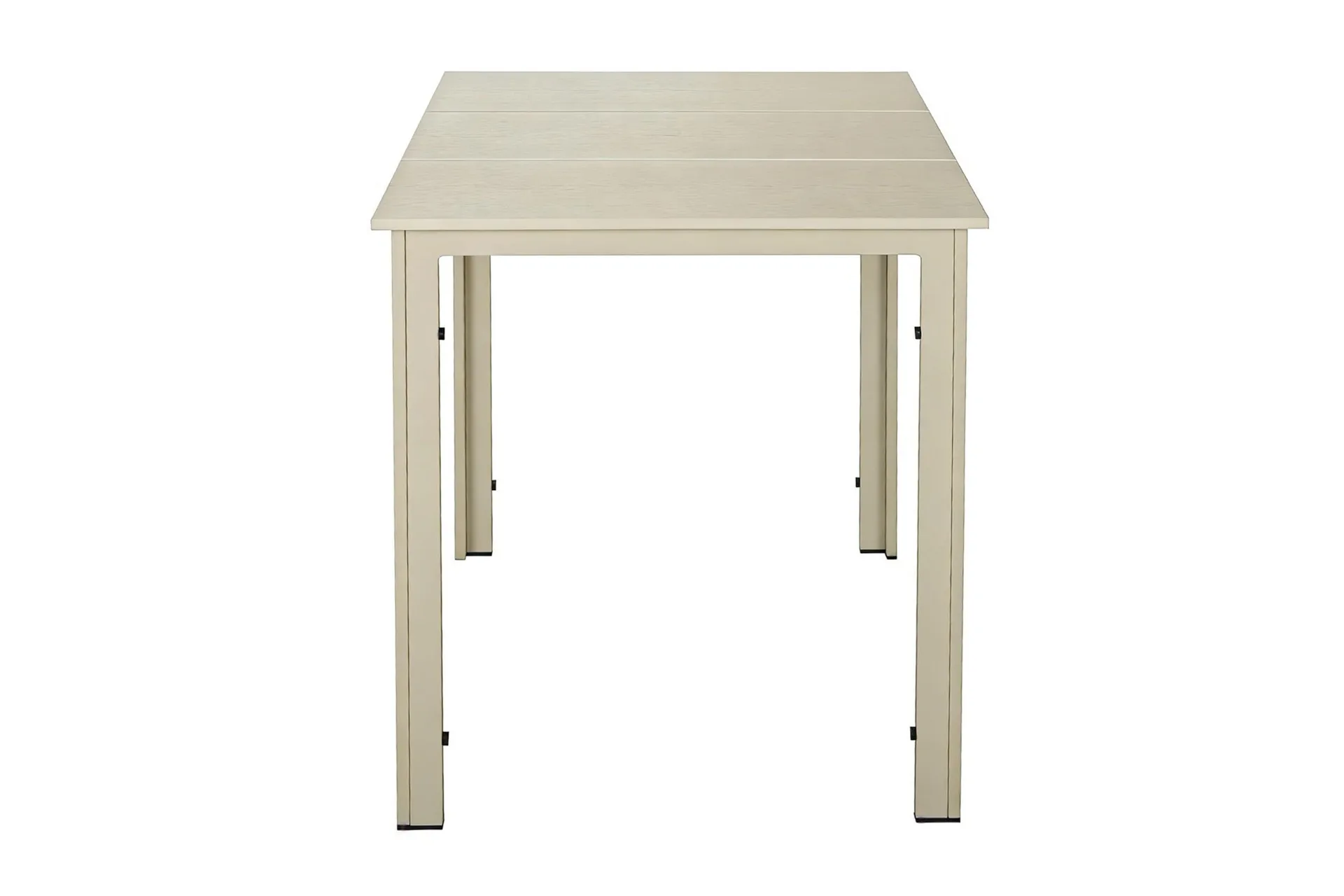 Tunis utekafébord 70x70 cm - Beige/Beige