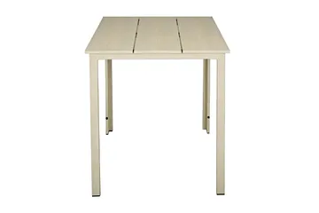Tunis utekafébord 70x70 cm - Beige/Beige - Hagemøbler - Balkong - Balkongmøbler - Balkongbord