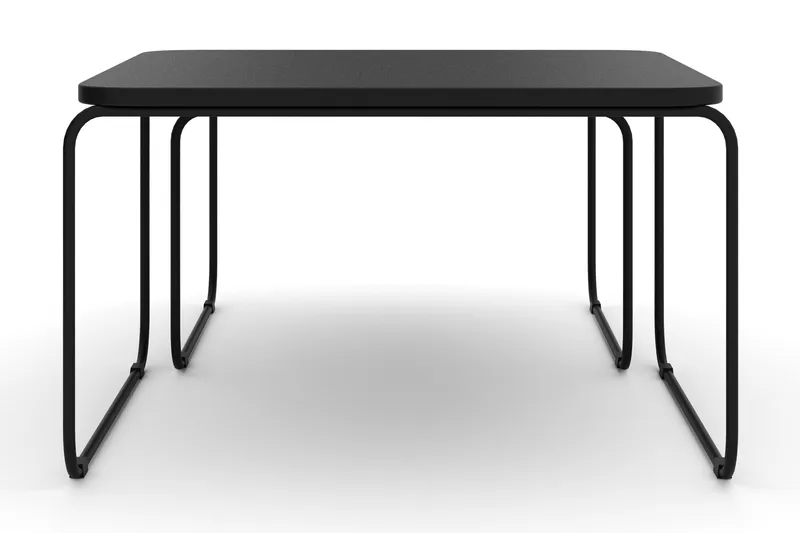 Usteryd Sett med Bord Utendørs - Svart - Hagemøbler - Balkong - Balkongmøbler - Balkongbord