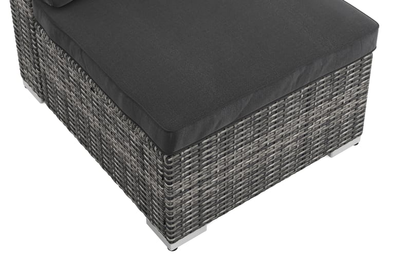 Wisconsin midtmodul utendørs - Grå - Hagemøbler - Loungemøbler - Moduler - Midtmodul hagesofa