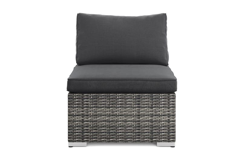 Wisconsin midtmodul utendørs - Grå - Hagemøbler - Loungemøbler - Moduler - Midtmodul hagesofa