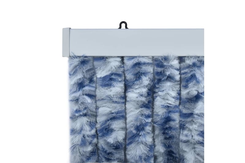 Insektgardin 100x220 cm blå, hvit og sølv - Hage - Utemiljø - Hagedekorasjon - Myggnett