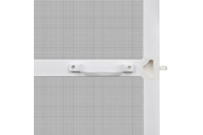 Insektnetting med hengsel for dører 120 x 240 cm hvit - Hage - Utemiljø - Hagedekorasjon - Myggnett