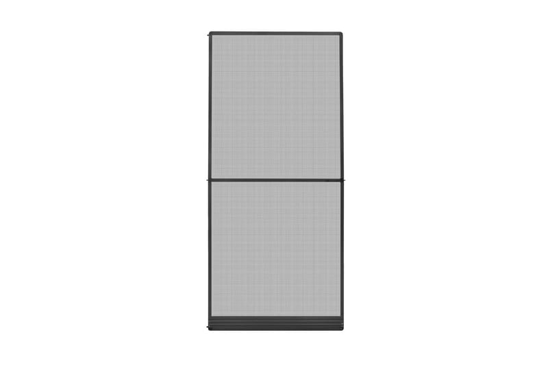 Insektskjerm med hengsler for dør antrasitt 100x215 cm - Antrasittgrå - Hage - Utemiljø - Hagedekorasjon - Myggnett