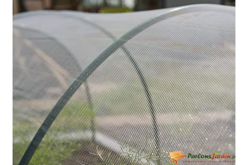 Nature Anti-insektsnett 2x10 m gjennomsiktig - Hage - Utemiljø - Hagedekorasjon - Myggnett