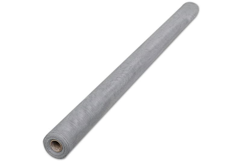 Nettingskjerm aluminium 100x500 cm sølv - Hage - Utemiljø - Hagedekorasjon - Myggnett