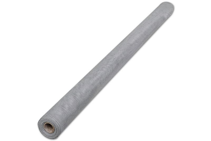 Nettingskjerm aluminium 100x500 cm sølv - Friluftsutstyr - Myggnett - Myggbeskyttelse