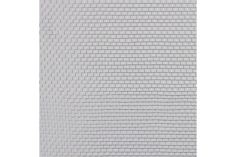 Nettingskjerm aluminium 100x500 cm sølv - Friluftsutstyr - Myggnett - Myggbeskyttelse