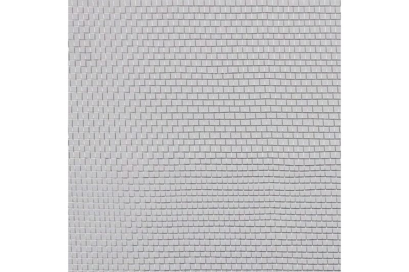 Nettingskjerm aluminium 100x500 cm sølv - Hage - Utemiljø - Hagedekorasjon - Myggnett