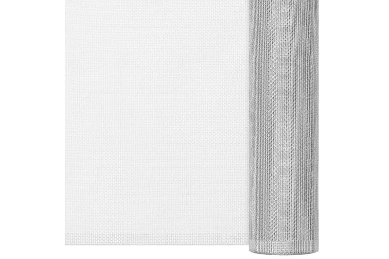 Nettingskjerm aluminium 112x2000 cm sølv - Silver - Hage - Utemiljø - Hagedekorasjon - Myggnett