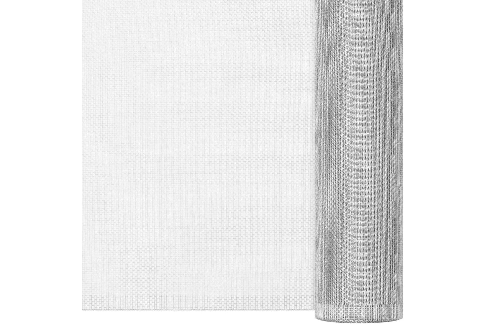 Nettingskjerm aluminium 60x2000 cm sølv - Silver - Hage - Utemiljø - Hagedekorasjon - Myggnett