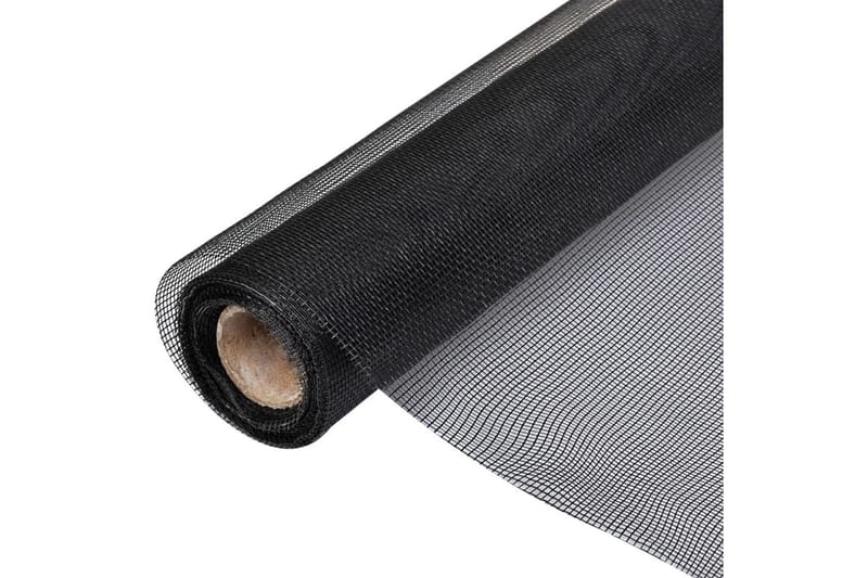 Nettingskjerm glassfiber 100x1000 cm svart - Hage - Utemiljø - Hagedekorasjon - Myggnett