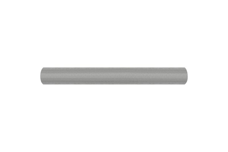 Nettingskjerm rustfritt stål 60x1000 cm sølv - Silver - Hage - Utemiljø - Hagedekorasjon - Myggnett