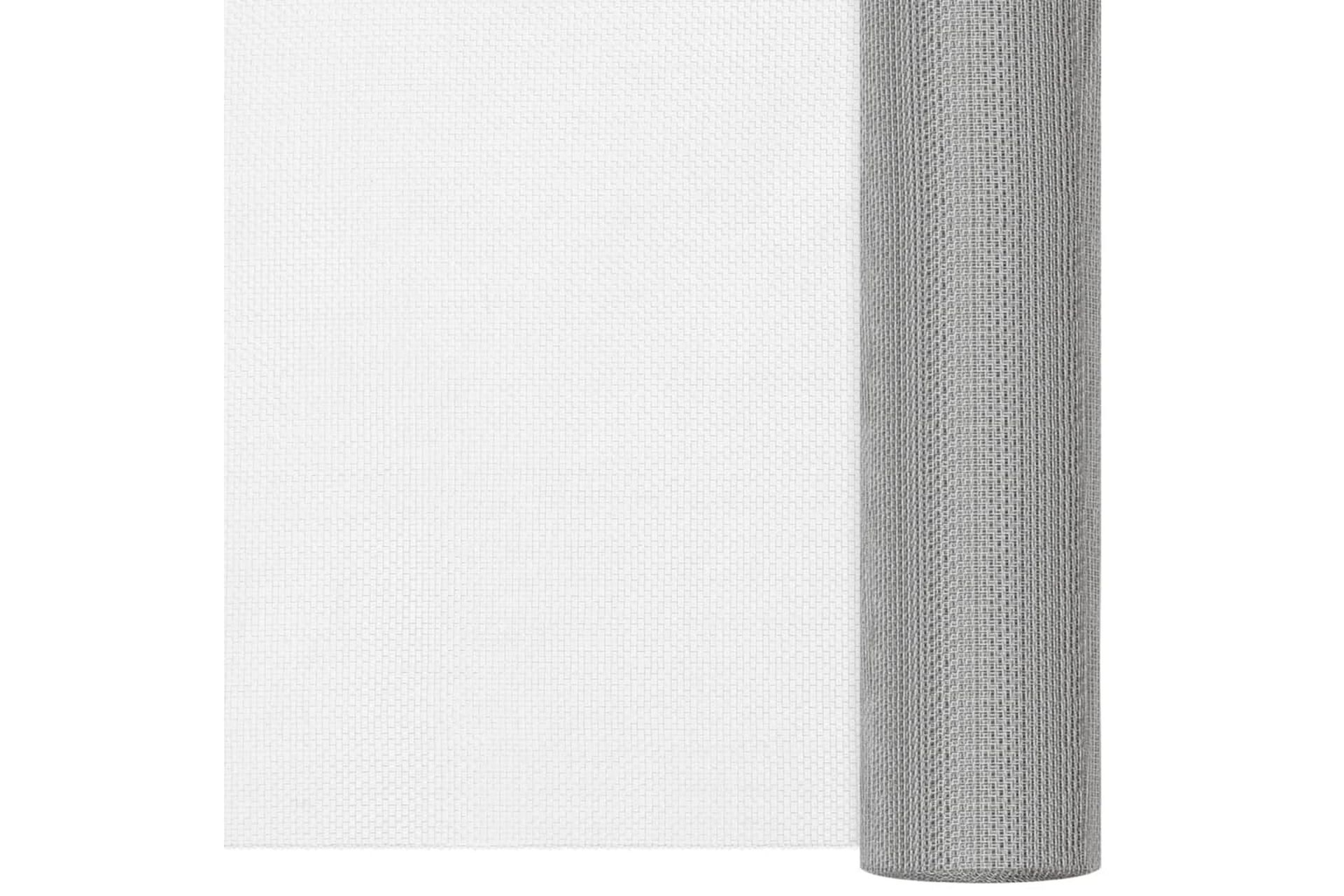 Nettingskjerm rustfritt stål 80x500 cm sølv - Silver - Hage - Utemiljø - Hagedekorasjon - Myggnett