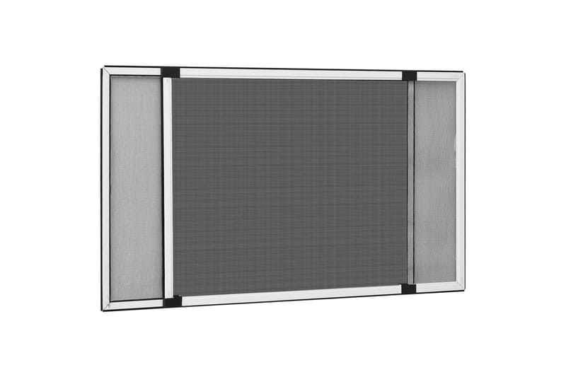 Utvidbar insektskjerm for vinduer hvit (75-143)x50 cm - Hvit - Myggbeskyttelse - Friluftsutstyr - Myggnett