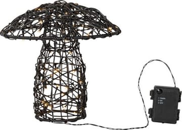 Otto utendørsdekorasjon med belysning 27 cm - svart - Hage - Utemiljø - Hagedekorasjon - Hagefigurer & hagepynt