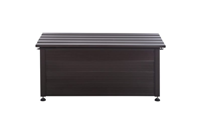 Låda Beliani Campalto Brun, 113x50x52 cm Brown - Hagemøbler - Puteoppbevaring & møbelbeskyttelse - Putebokser & Putekasser