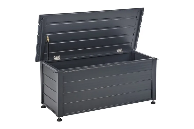 Låda Beliani Campalto Brun, 113x50x52 cm Grey - Hagemøbler - Puteoppbevaring & møbelbeskyttelse - Putebokser & Putekasser