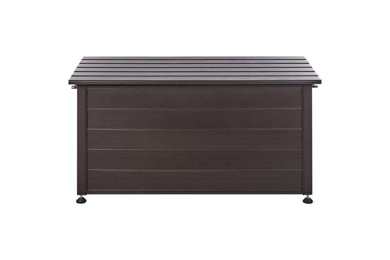 Låda Beliani Campalto Brun, 123x60x60 cm Brown - Hagemøbler - Puteoppbevaring & møbelbeskyttelse - Putebokser & Putekasser