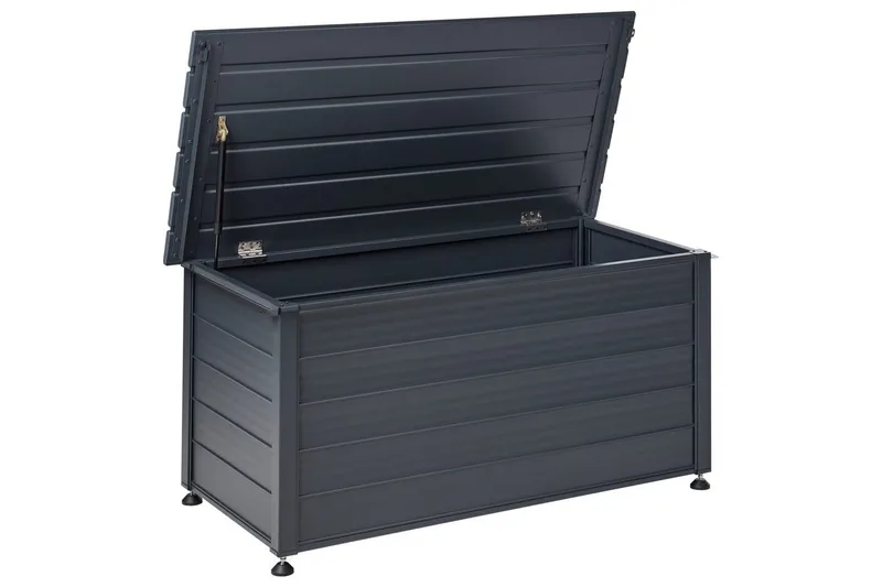 Låda Beliani Campalto Brun, 123x60x60 cm Grey - Hagemøbler - Puteoppbevaring & møbelbeskyttelse - Putebokser & Putekasser