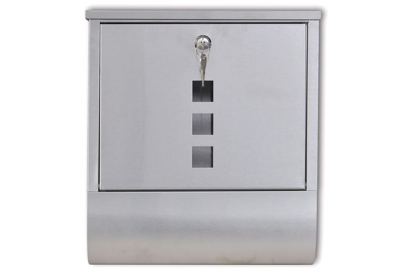Rustfritt Stål Postkasse 31 x 10,5 x 33,5 cm - Hage - Utemiljø - Hagedekorasjon - Postkasse - Brevkasse