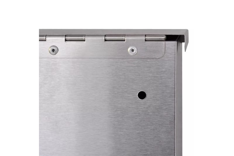 Rustfritt Stål Postkasse 31 x 10,5 x 33,5 cm - Hage - Utemiljø - Hagedekorasjon - Postkasse - Brevkasse