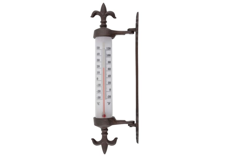 Esschert Design Termometer for vinduskarm støpejern - Utetermometer - Termometer