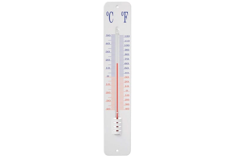 Esschert Design Veggtermometer 45 cm TH13 - Hage - Utemiljø - Hagedekorasjon - Regn & temperatur - Utetermometer