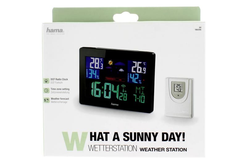 HAMA Værstasjon EWS-1400 - HAMA - Utetermometer - Termometer