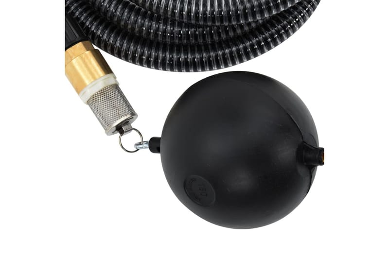 Sugeslange med messingkontakter 3 m 25 mm svart - Svart - Hage - Utemiljø - Pumper og irrigasjon - Vannslange & hageslange