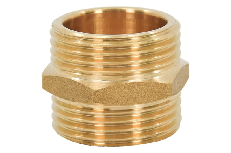 Sugeslange med messingkontakter 3 m 25 mm svart - Svart - Hage - Utemiljø - Pumper og irrigasjon - Vannslange & hageslange