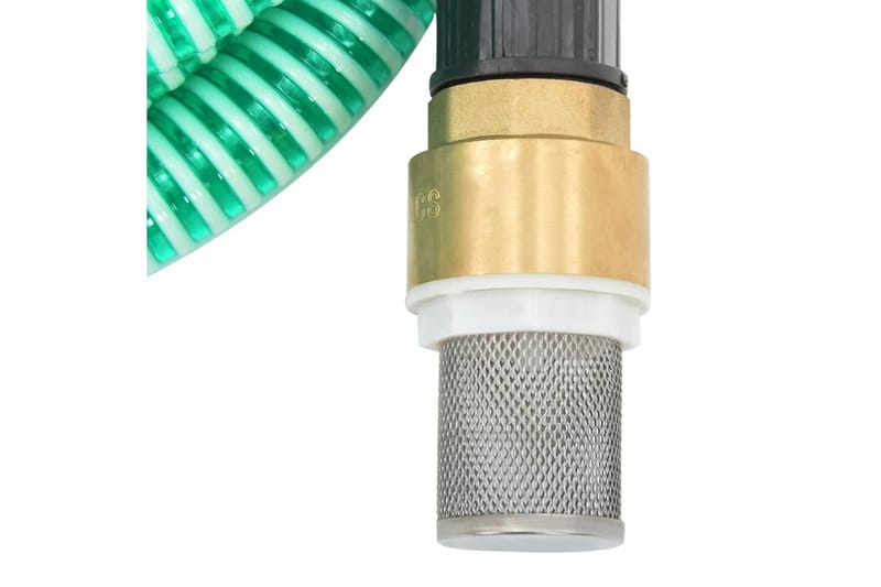 Sugeslange med messingkontakter 10 m 25 mm grönn - grönn - Vannslange & hageslange