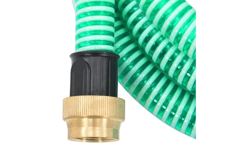 Sugeslange med messingkontakter 20 m 25 mm grönn - grönn - Vannslange & hageslange