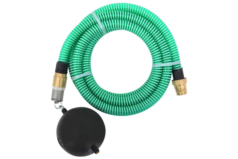 Sugeslange med messingkontakter 4 m 25 mm grönn - grönn - Hage - Utemiljø - Pumper og irrigasjon - Vannslange & hageslange