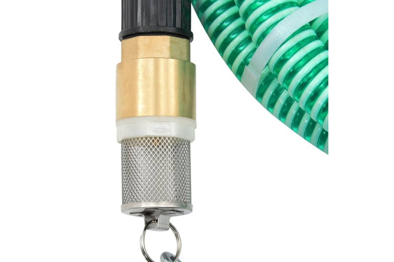 Sugeslange med messingkontakter 4 m 25 mm grönn - grönn - Vannslange & hageslange