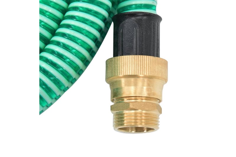 Sugeslange med messingkontakter 4 m 25 mm grönn - grönn - Hage - Utemiljø - Pumper og irrigasjon - Vannslange & hageslange