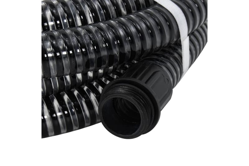 Sugeslange med messingkontakter 5 m 25 mm svart - Svart - Hage - Utemiljø - Pumper og irrigasjon - Vannslange & hageslange