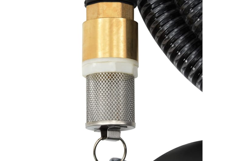 Sugeslange med messingkontakter 5 m 25 mm svart - Svart - Hage - Utemiljø - Pumper og irrigasjon - Vannslange & hageslange
