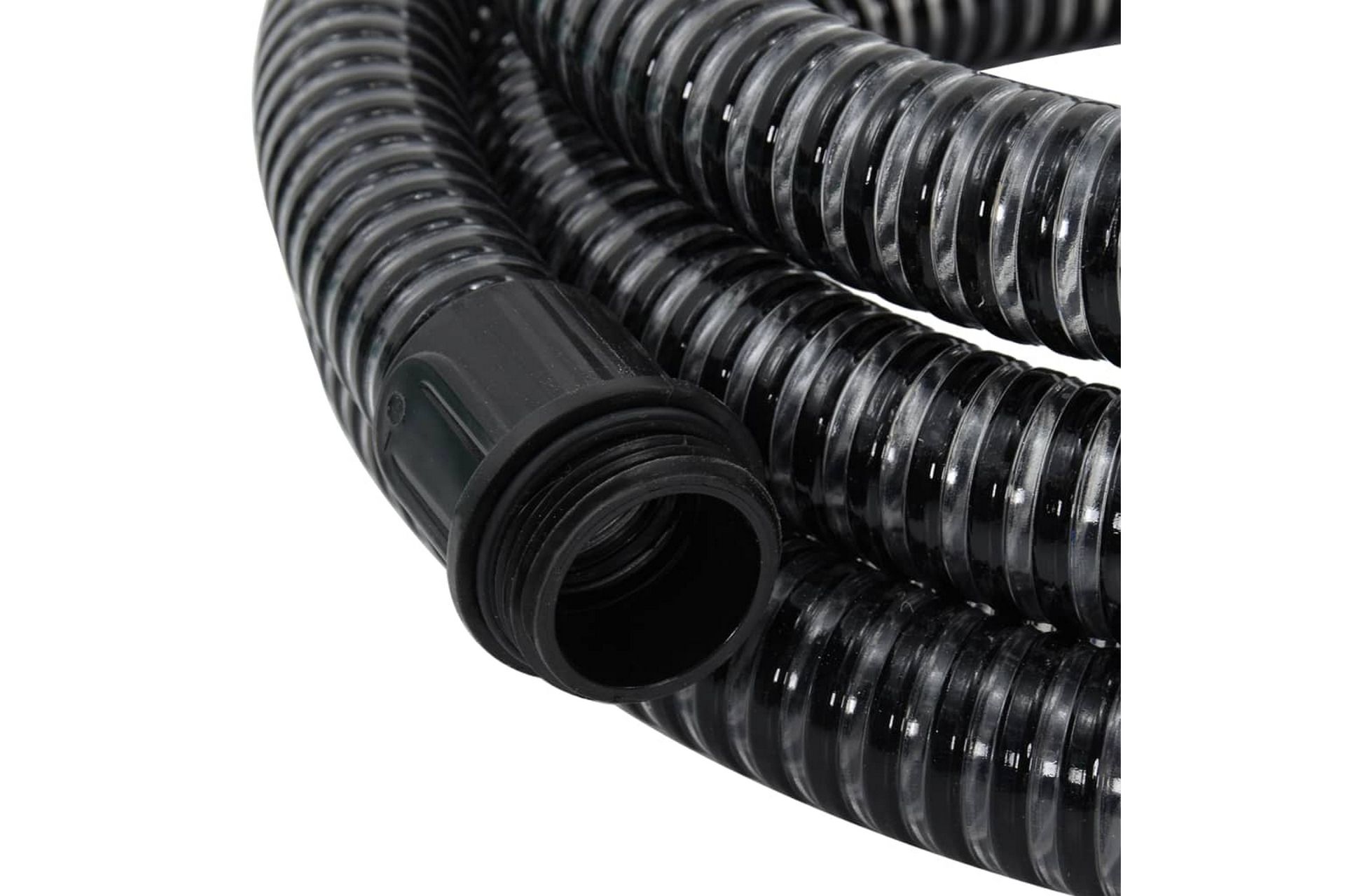 Sugeslange med messingkontakter 5 m 25 mm svart - Svart - Hage - Utemiljø - Pumper og irrigasjon - Vannslange & hageslange