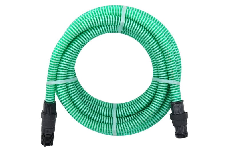 Sugeslange med PVC kontakter 10 m 22 mm grönn - grönn - Vannslange & hageslange