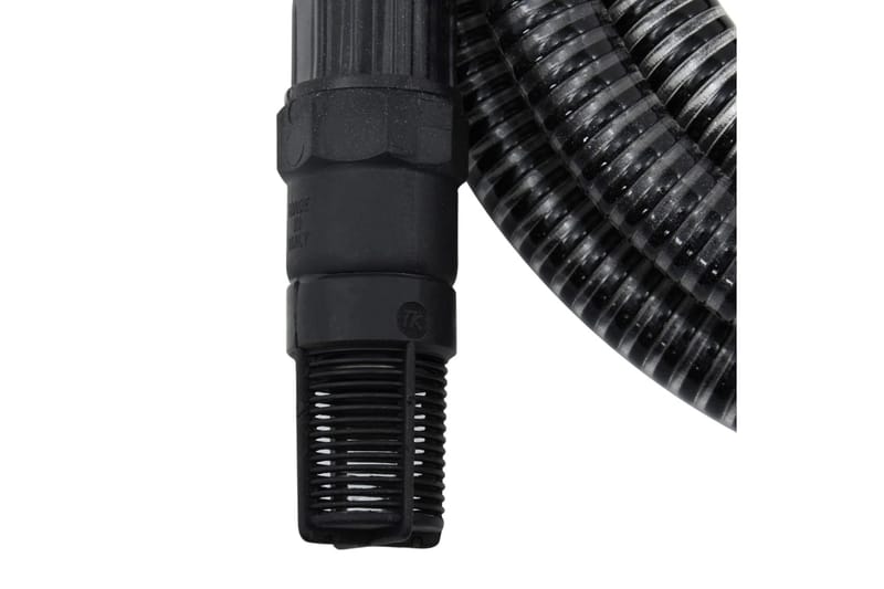 Sugeslange med PVC kontakter 4 m 22 mm svart - Svart - Vannslange & hageslange