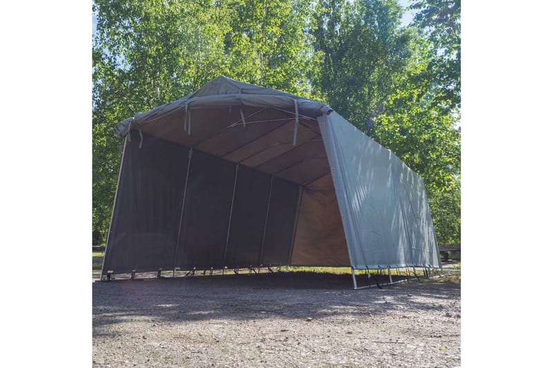 Fornorth Garasjetelt 2,7x5,1 m - Hvit - Hage - Utemiljø - Utendørsoppbevaring - Hagetelt & oppbevaringstelt