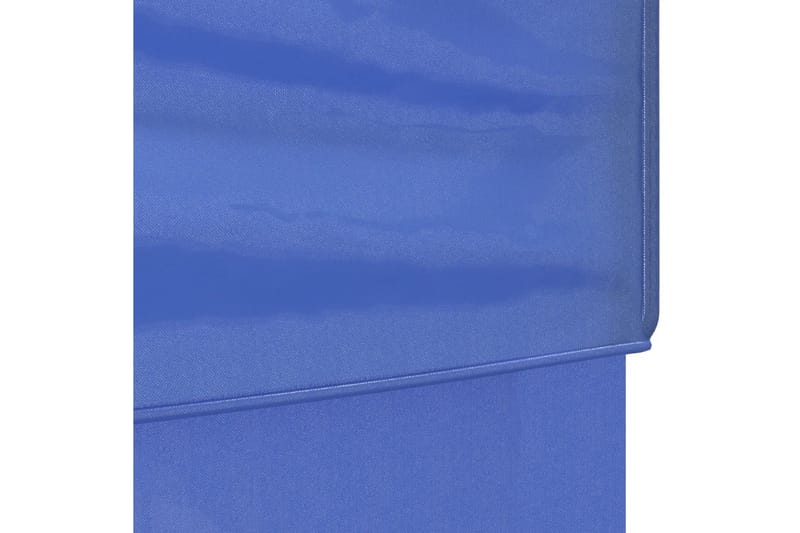 beBasic Sammenleggbart festtelt med sidevegger blå 3x6 m - BlÃ¥ - Partytelt - Hagetelt & oppbevaringstelt