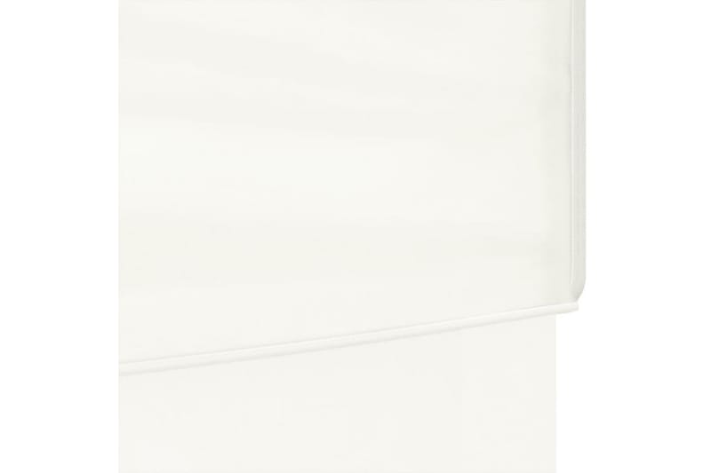 beBasic Sammenleggbart festtelt med sidevegger hvit 3x3 m - Hvit - Partytelt - Hagetelt & oppbevaringstelt